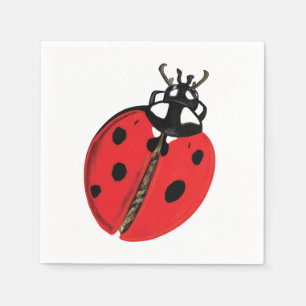 Lady Bug Illustratie Servet