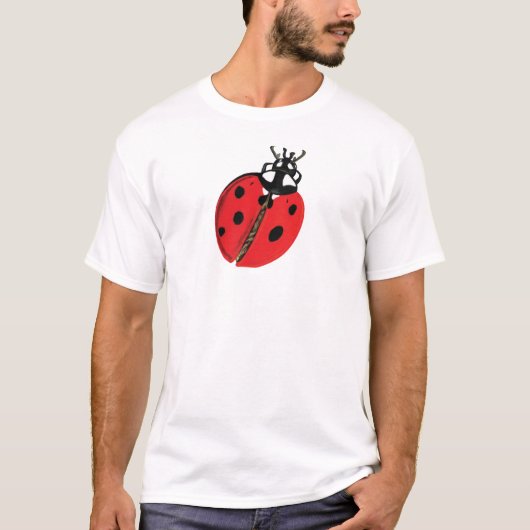 Lady Bug Illustratie T-shirt (Voorkant)