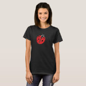 Lady Bug Illustratie T-shirt (Voorkant volledig)