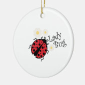 Lady Bug Keramisch Ornament (Links)