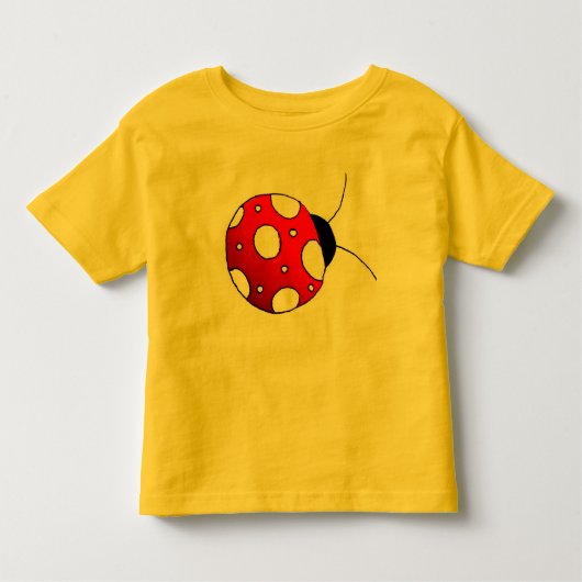 Lady bug kinder shirts (Voorkant)