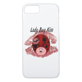 Lady Bug Kiss iPhone 8/7 Hoesje