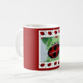 Lady-Bug Koffiemok (Voorkant links)