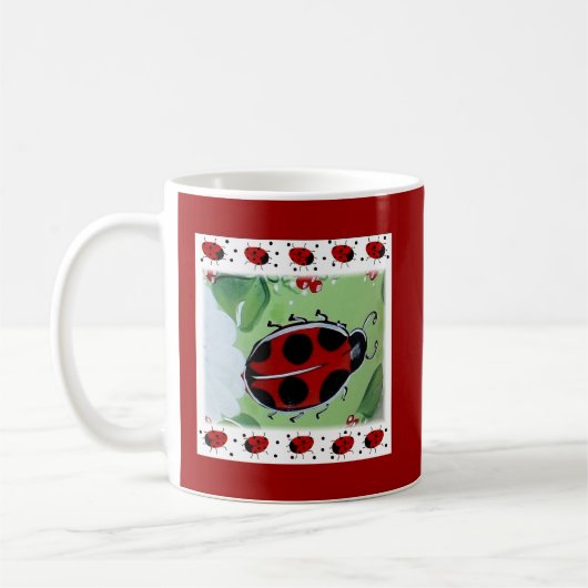 Lady-Bug Koffiemok (Links)