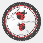 Lady Bug Label / Sticker (Voorkant)
