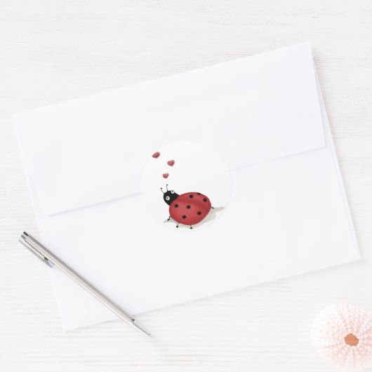 Lady Bug Lady Bug Stickers (Envelop)