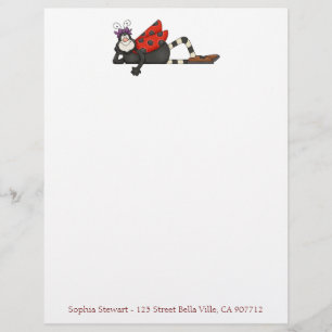 Lady Bug Letterhead Custom Briefhoofd