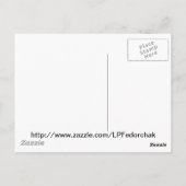 Lady Bug Luck Briefkaart (Achterkant)