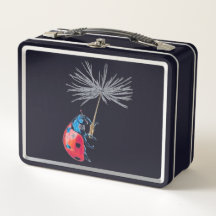 Lady bug Lunch Box