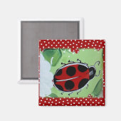 Lady Bug Magneet (Voorkant / Achterkant)