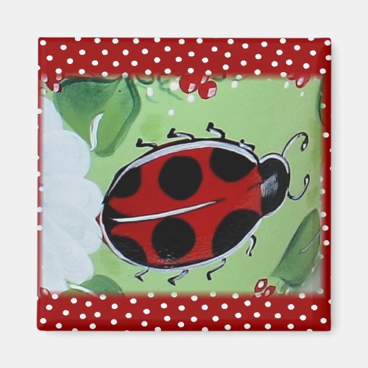 Lady Bug Magneet (Voorkant)