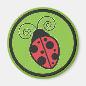 Lady Bug Magneet (Voorkant)