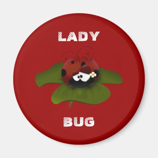 Lady Bug Magneet (Voorkant)