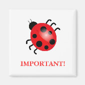 Lady Bug | Magneet (Voorkant)