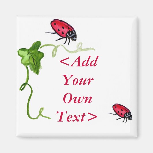 Lady Bug Magnet (Voorkant)