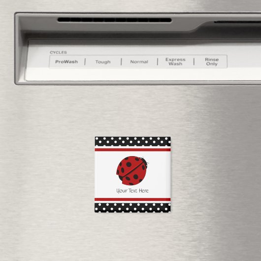 Lady Bug Magnet (Insitu (Vaatwasser))