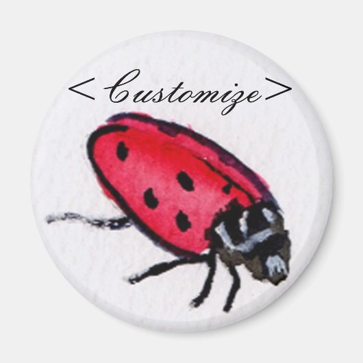 Lady Bug Magnet (Voorkant)
