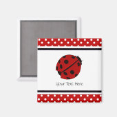 Lady Bug Magnet (Voorkant / Achterkant)