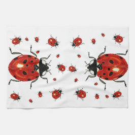 Lady Bug Microfiber Waffle Handdoek