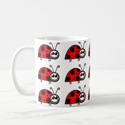 Lady Bug-Mok Koffiemok (Links)