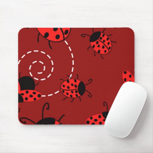 Lady bug Mousepad Muismat (Met muis)