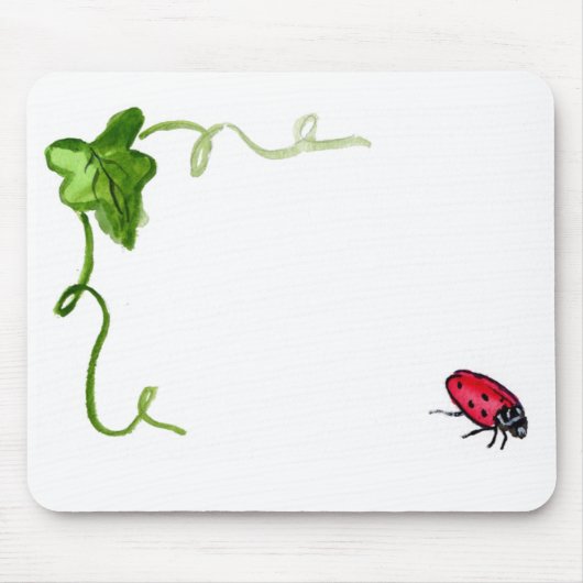 Lady Bug Mousepad Muismat (Voorkant)