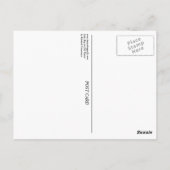 Lady Bug op Dill Flower met Dew Briefkaart (Achterkant)