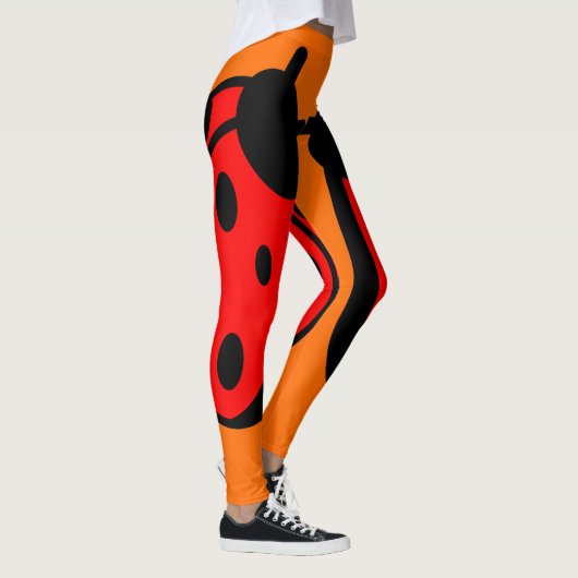 Lady Bug Oranje Leggings (Rechts)