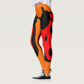 Lady Bug Oranje Leggings (Links)