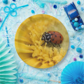 Lady bug papieren bordje (Feest)