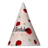 Lady bug party feesthoedjes (Rechts)