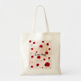 lady bug party love bug tote bag