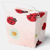 lady bug party photo bedankdoosjes (Achterkant)