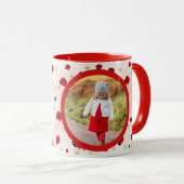 lady bug party photo mok (Voorkant rechts)