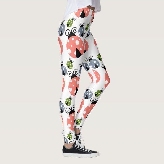 Lady Bug Pattern-Leggings Leggings (Rechts)