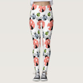Lady Bug Pattern-Leggings Leggings (Voorkant)