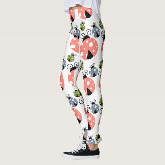 Lady Bug Pattern-Leggings Leggings (Links)