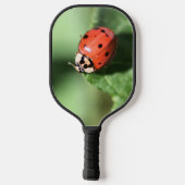 Lady bug pickleball paddle (Achterkant)