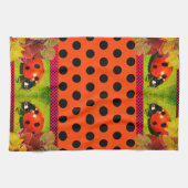 Lady Bug Polka Dots Kitchen Towels Theedoek (Horizontaal)