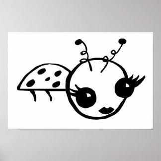 Lady Bug Poster