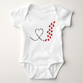 Lady bug romper