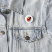 Lady Bug Ronde Button 3,2 Cm (In situ)