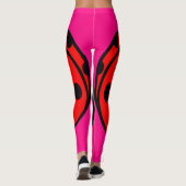 Lady Bug Roze Leggings (Achterkant)
