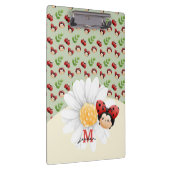 Lady Bug Schattigee Patroon Kinder Custom Klembord (Rechts)