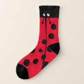 Lady Bug Sokken (Links - buitenkant)