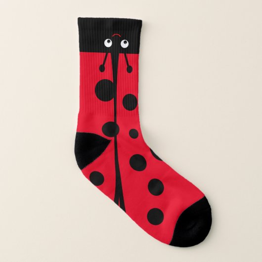 Lady Bug Sokken (Rechts - buiten)