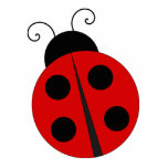 Lady Bug Staand Fotobeeldje<br><div class="desc">Deze foto-sculptuur is van een vrouwenkub.. Het is gemaakt van acryl met een zwarte standaard,  het is een geweldig gespreksstuk. De definitieve grootte is benaderend en hangt van besnoeiingsgrootte van afbeelding af.</div>