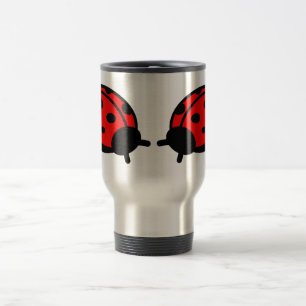 Lady Bug Stainless Steel 15 oz Reis/Commuter Mok