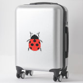 LADY BUG STICKER (Koffer)