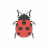 LADY BUG STICKER (Voorkant)